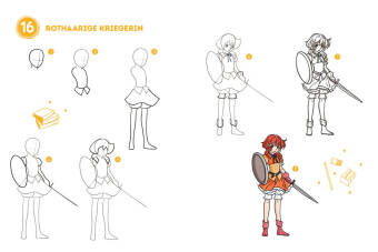 300 Motive zeichnen - Manga 