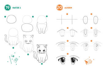 300 Motive zeichnen - Manga 