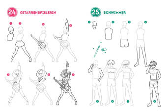 300 Motive zeichnen - Manga 