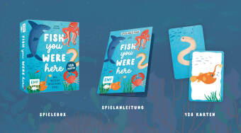 Kartenspiel: Fish you were here - Das witzige Reaktionsspiel