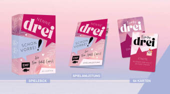 Kartenspiel: Nenne drei - schon vorbei!  ... für New Adult-Fans!