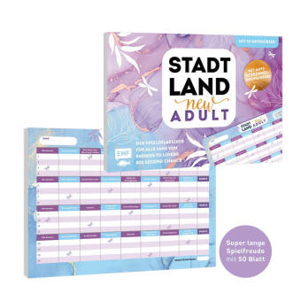 Stadt, Land, New Adult - Der Spieleklassiker für Fans von Enemies to Lovers bis Second Chance