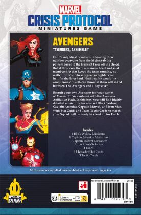 Marvel: Crisis Protocol  Avengers Affiliation Pack