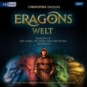 Eragons Welt - Das Vermächtnis der Drachenreiter - Der Auftrag des Ältesten - Die Weisheit des Feuers - Das Erbe der Macht - Die Gabel, die Hexe und der Wurm - Murtagh,21 Audio-CD, 21 MP3
