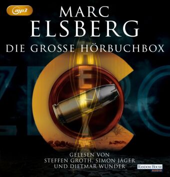 Die große Hörbuchbox - °C - Celsius - Der Fall des Präsidenten - Gier - Helix - Zero - Blackout - Black Hole,12 Audio-CD, 12 MP3