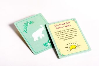 Der kleine Elefant, der das Glück bringt - Das Kartenset