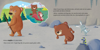 Der kleine Schlaubär lernt zu teilen