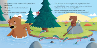 Der kleine Schlaubär lernt zu teilen