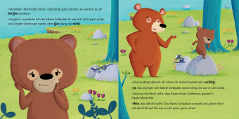 Der kleine Schlaubär macht sich Sorgen