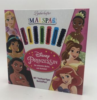 Disney Prinzessin: Zauberhafter Malspaß - Die schönsten Motive zum Ausmalen