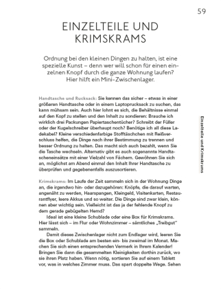 Ordnung für immer