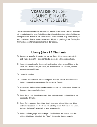 Ordnung für immer