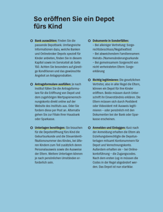 Geld anlegen für Kinder