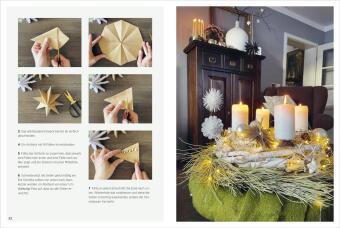 Weihnachtliche Papierdeko