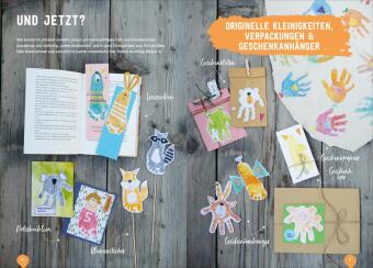 Kleine Hände, kleine Füße: Kunterbunte Basteleien mit Hand- und Fußabdrücken.
