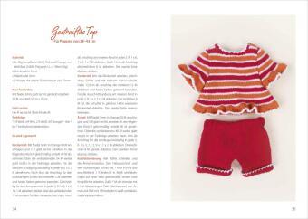 Niedliche Puppenkleidung stricken