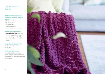 Kuschelige Decken und Plaids stricken und häkeln