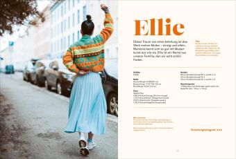 Knallbunt: Mode im Stil der 80er stricken
