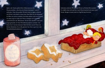 Schabernack zu Weihnachten - Wichtel Winni hilft dem Christkind 