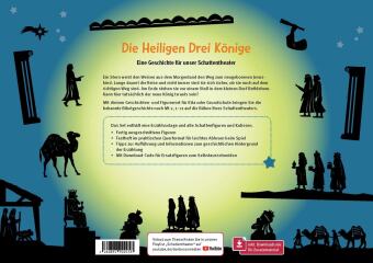 Die Heiligen Drei Könige. Eine Geschichte für unser Schattentheater, m. 1 Beilage