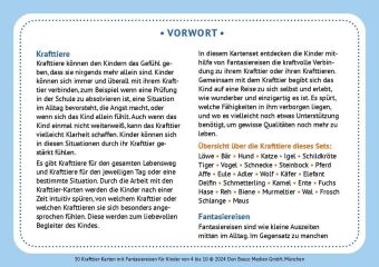 30 Krafttier-Karten mit Fantasiereisen für Kinder von 4 bis 10