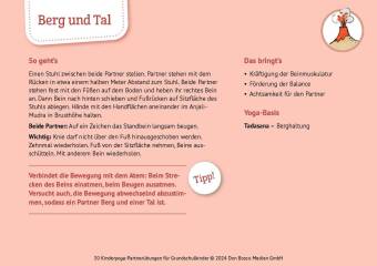 30 Kinderyoga-Partnerübungen für Grundschul-Kinder