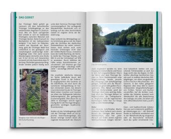 KOMPASS Wanderführer Thüringer Wald mit Rennsteigtouren, 55 Touren mit Extra-Tourenkarte