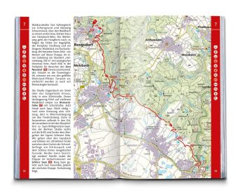 KOMPASS Wanderführer Rheinsteig RheinBurgenWeg, 34 Etappen mit Extra-Tourenkarte