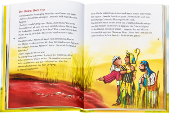 Die bunte Kinderbibel für dich. Farbenfroh illustrierte Bibel mit den wichtigen Bibelstellen. Spielerisch den Glauben entdecken: Christliche Kindergeschichten für Erstleser ab 6 Jahren