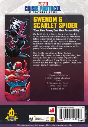 Marvel: Crisis Protocol  Gwenom & Scarlet Spider