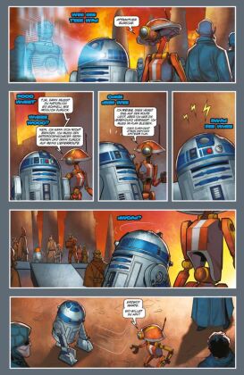 Star Wars Comics: Dunkle Droiden - D-Squad