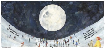 Da oben der Mond