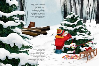 Der kleine Bär und ein zauberhaftes Weihnachten