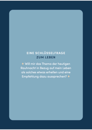 Rauhnächte - 12 Tage nur für dich - Das Kartenset