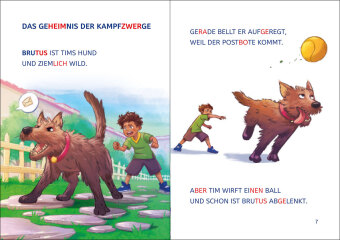 Leselöwen 1. Klasse - Das geheime Gold der Zwerge (Großbuchstabenausgabe)