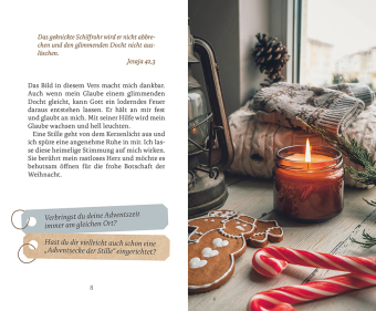 Stille finden in der Weihnachtszeit
