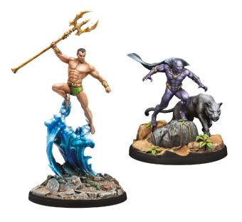 Marvel: Crisis Protocol - Black Panther, Chosen of Bast & Namor, the Sub-Mariner (Spiel-Zubehör)