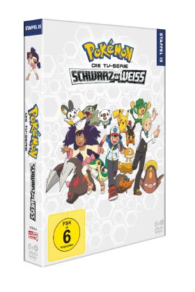 Pokémon - Die TV-Serie: Schwarz und Weiß.Staffel.15,1 DVD 
