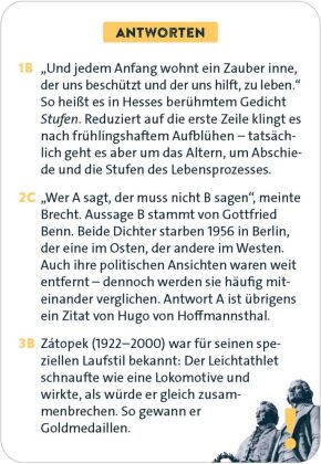 Classic Quiz Große Zitate