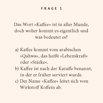 Kaffee-Quiz