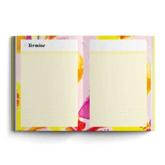 Terminplaner 2024/2025: Der ideale Terminkalender ohne Datum mit stabilem Hardcover. Organizer, Buchplaner aus der Art.Collection von Stay Inspired