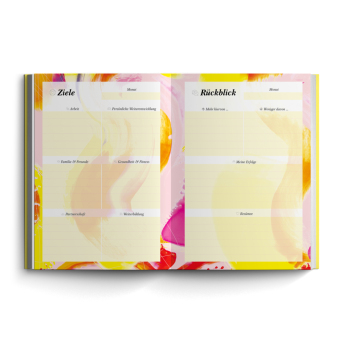 Terminplaner 2024/2025: Der ideale Terminkalender ohne Datum mit stabilem Hardcover. Organizer, Buchplaner aus der Art.Collection von Stay Inspired