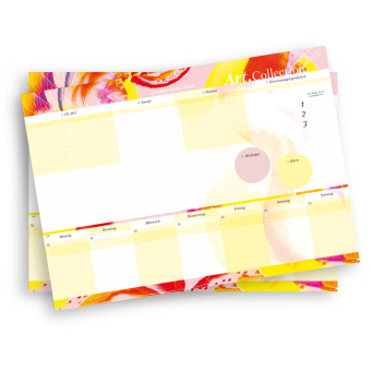 Schreibtischunterlage aus Papier DIN A2| 50 Blatt zum Abreißen aus der Art.Collection von Stay Inspired