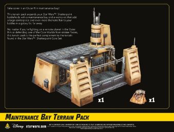 Star Wars: Shatterpoint  Maintenance Bay Terrain Pack