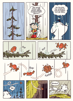 Hilda und Hörnchen