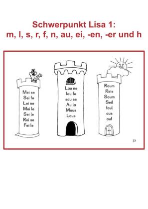 Lesen mit Lisa - Heft 1