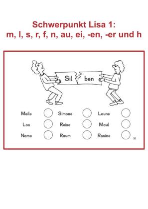 Lesen mit Lisa - Heft 1