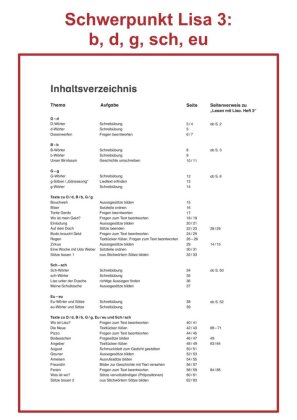 Schreiben mit Lisa - Heft 3