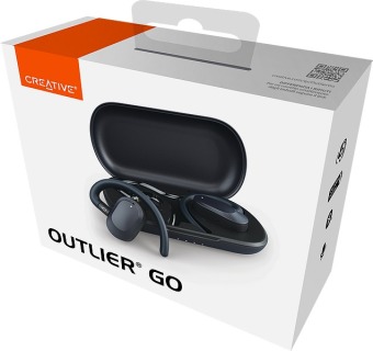CREATIVE Outlier GO TWS Open-Ear-Kopfhörer, Bluetooth 5.4, blau