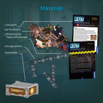 EXIT® - Das Puzzle: Die Bibliothek der Träume